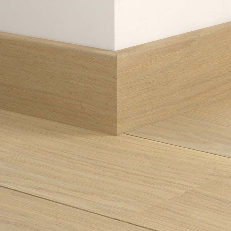 Quick-step parketplint leliewit eik ext mat 80x16x2400mm