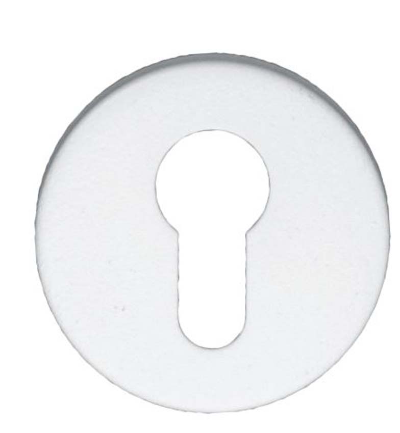 Cylinderplaatje pro Rond shape wit structuur
