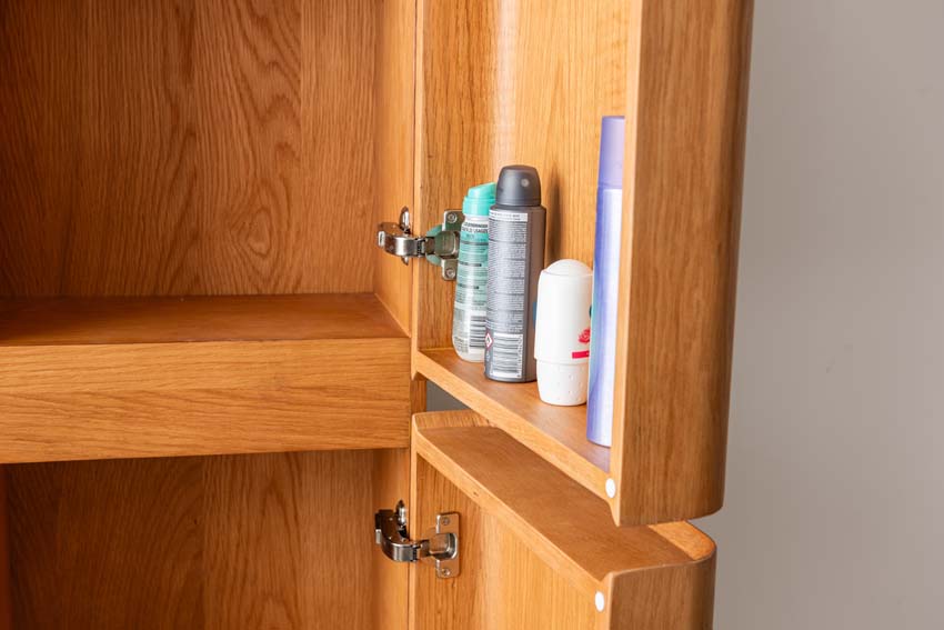 Kolomkast Floris eik hangend 170x40x35cm Kolomkast Floris eik hangend 170x40x35cm