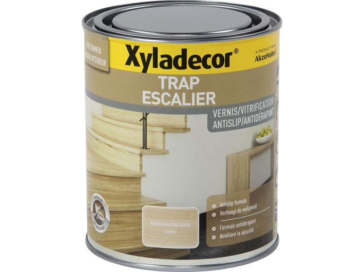 Xyladecor vitrificateur escalier antidérapant satin 0,75l