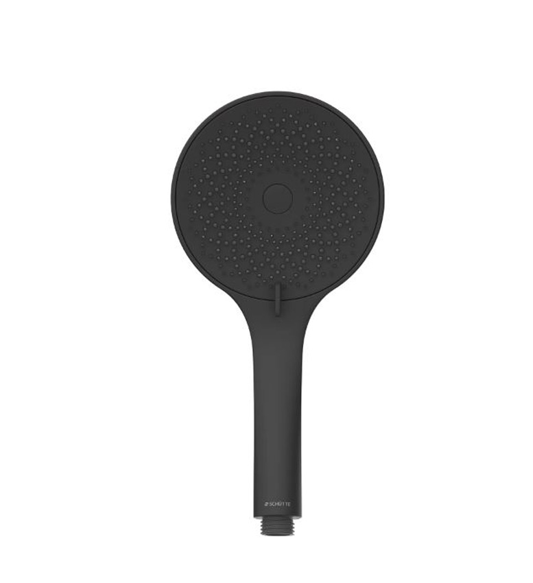 Douchette à main Cali noir mat Ø13cm