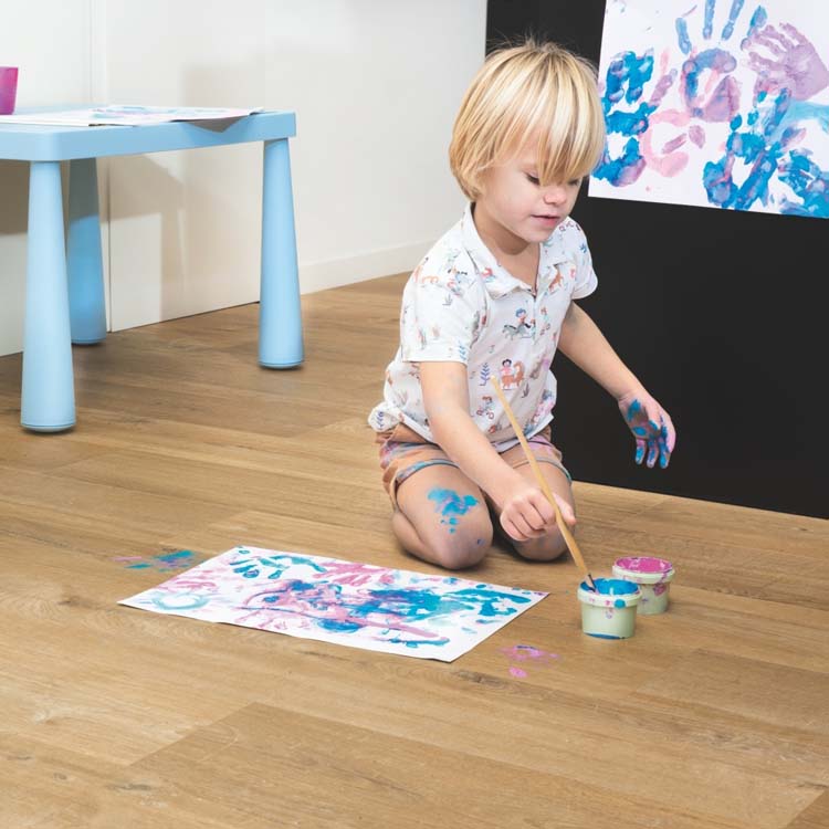 Échantillon Quick-step alpha vinyl medium planks Chêne coton naturel