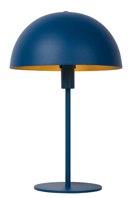 Tafellamp - blauw - Ø25cm - E14 - 40W