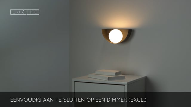 Lucide BENNI - Wandlamp - 1xG9 - Zwart Lucide BENNI - Wandlamp - 1xG9 - Zwart