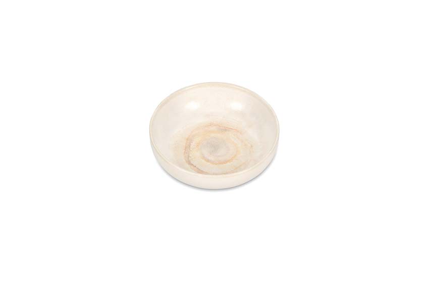 Bol Sunrise Aquarel en faïence beige Ø15x4,5cm