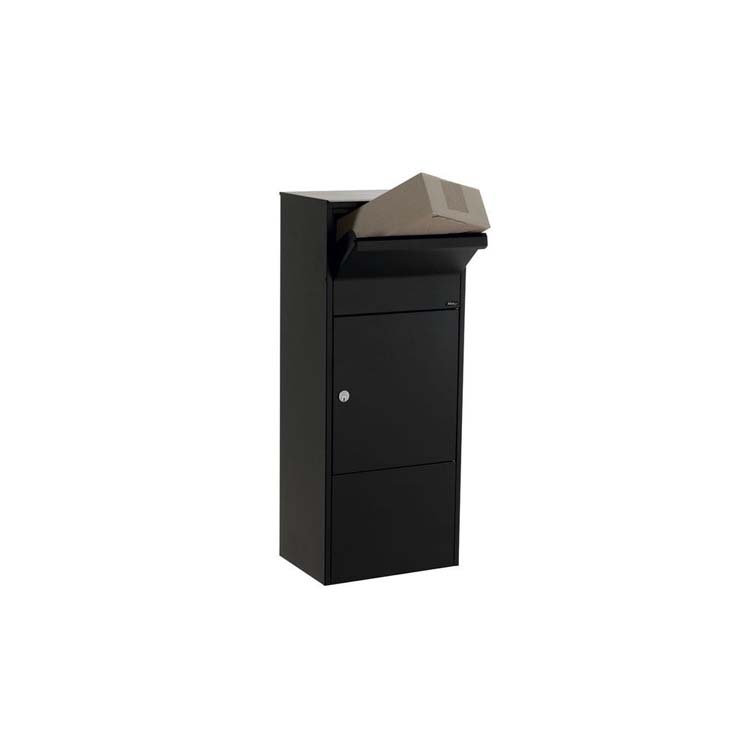 Pakketbrievenbus Atos 800 zwart 98x39x28cm