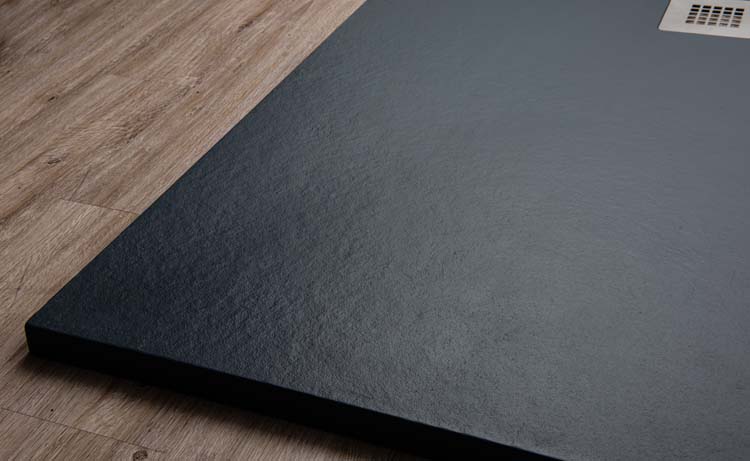 Receveur de douche Minimalism composite avec gelcoat graphite 120x90cm