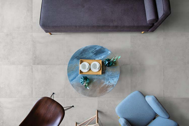 Vloer- en wandtegel Oxford grijs 60x60cm