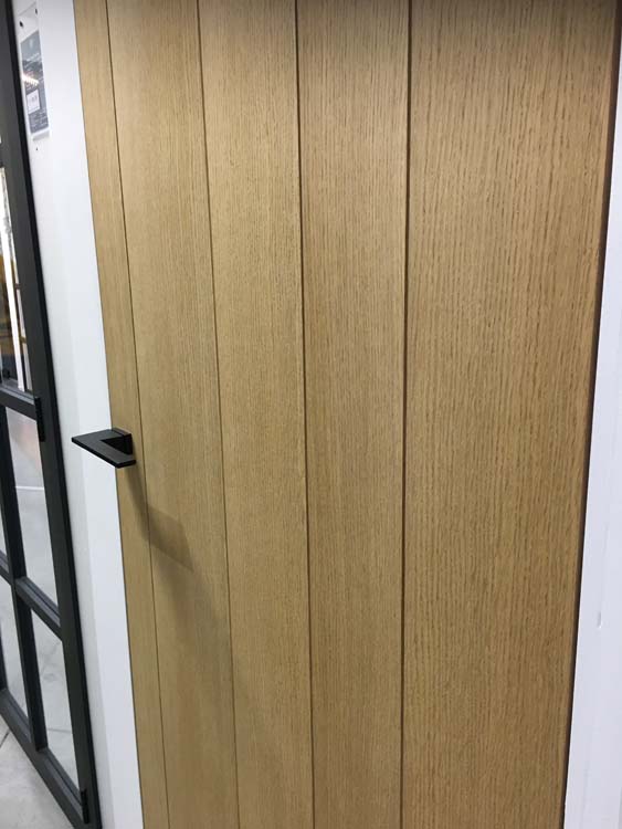 Binnendeur Xinnix X40 Kit + deurblad eik fineer planken 83x211.5cm