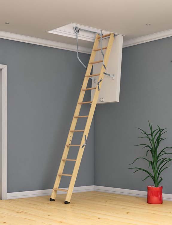 Escalier escamontable Bern Pro en pin 130x70cm