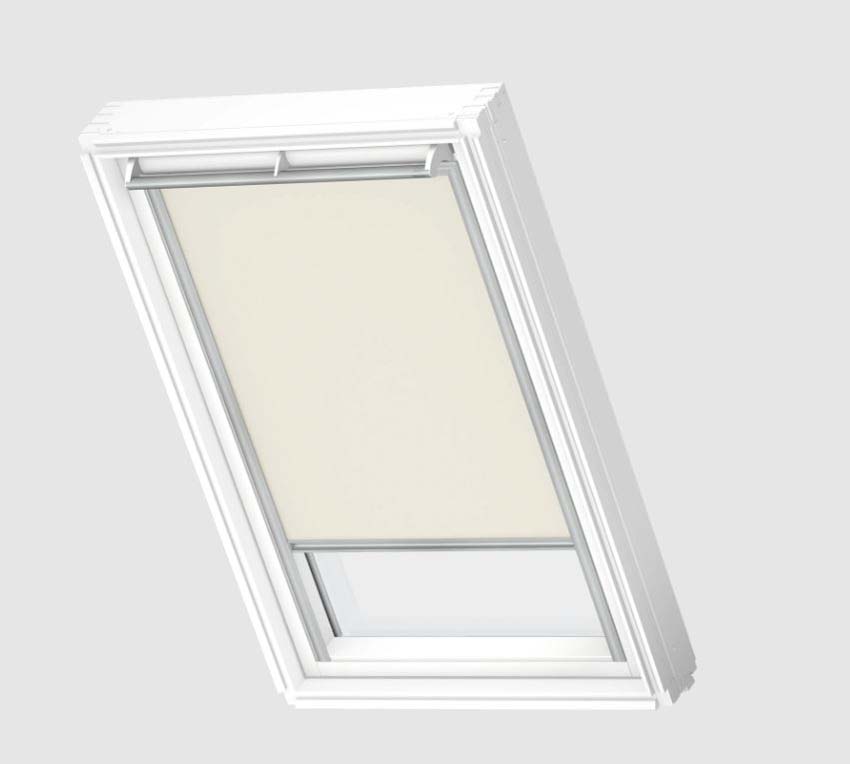 Store enrouleur Velux occultant à commande manuelle beige FK06 1085S