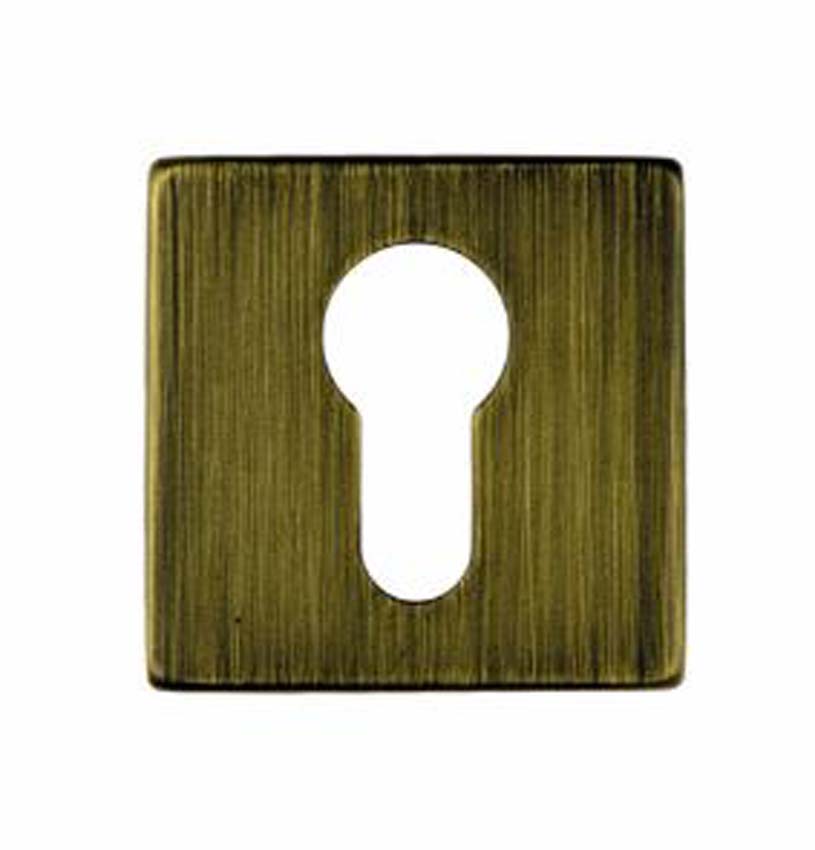 Cylinderplaatje pro Square shape mat brons