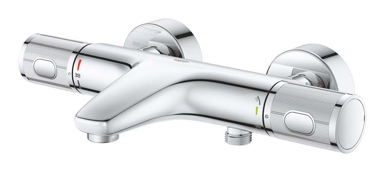Badkraan Grohe Precision Feel thermostatisch chroom