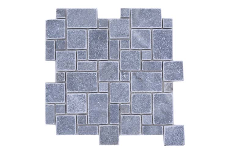 Mosaïque Bluestone Mix mat 30,5x30,5cm