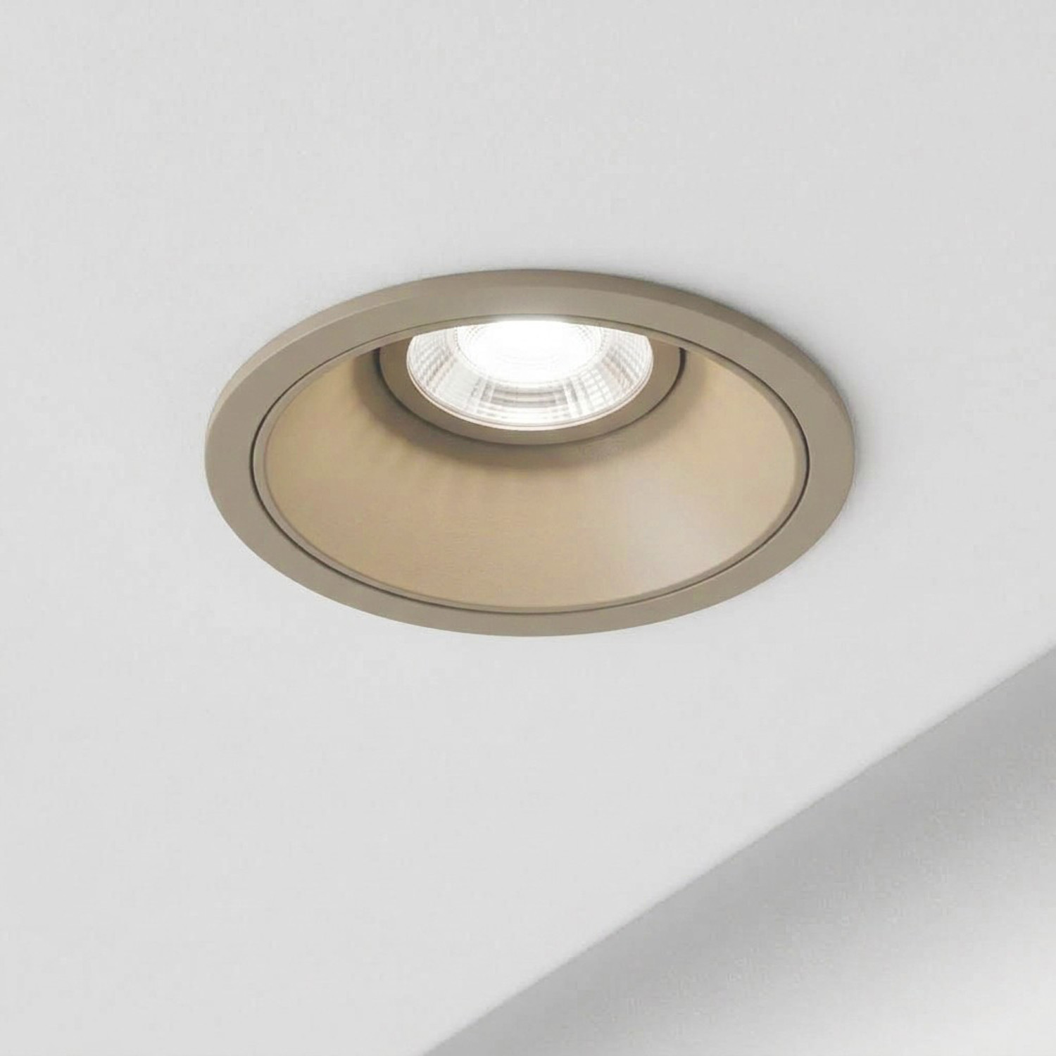 Spot encastrable - sable désert - Ø5,5cm - Mini-GU10 - ampoule non incluse