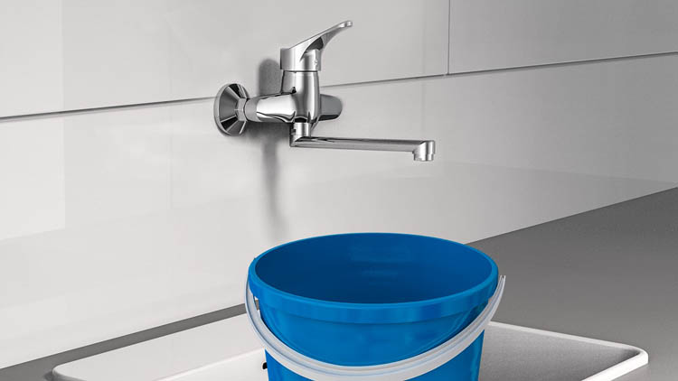 Robinet de cuisine Aslan chrome