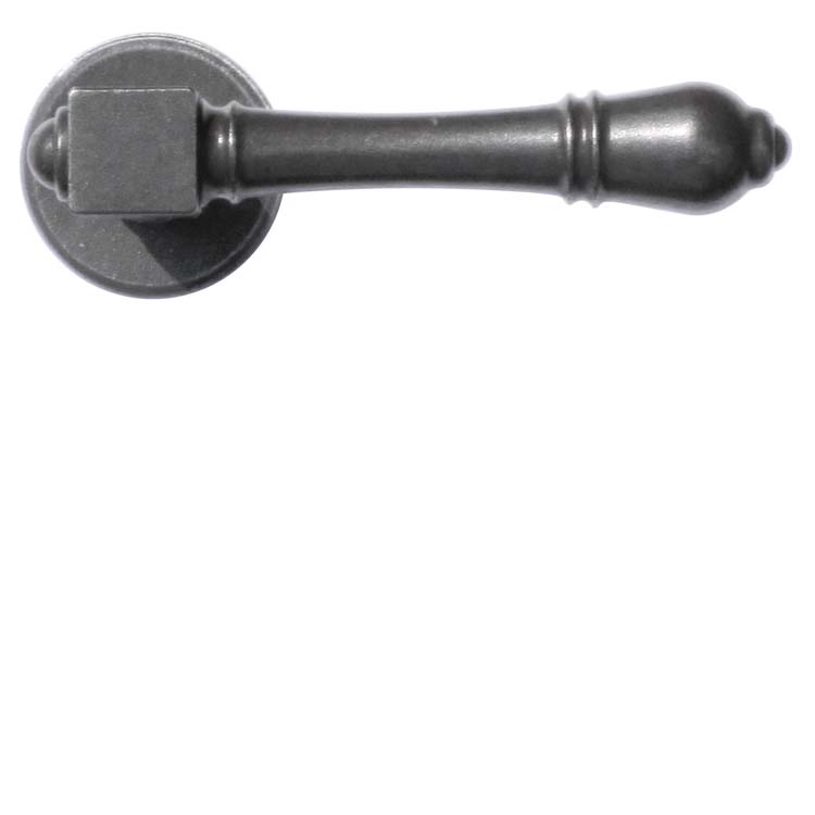 Poignée de porte pro prato fer sans rosace rond