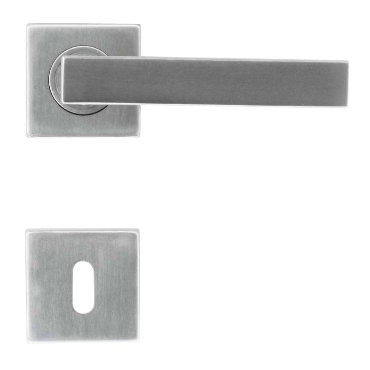 Deurkruk pro trani inox plus baardrozet