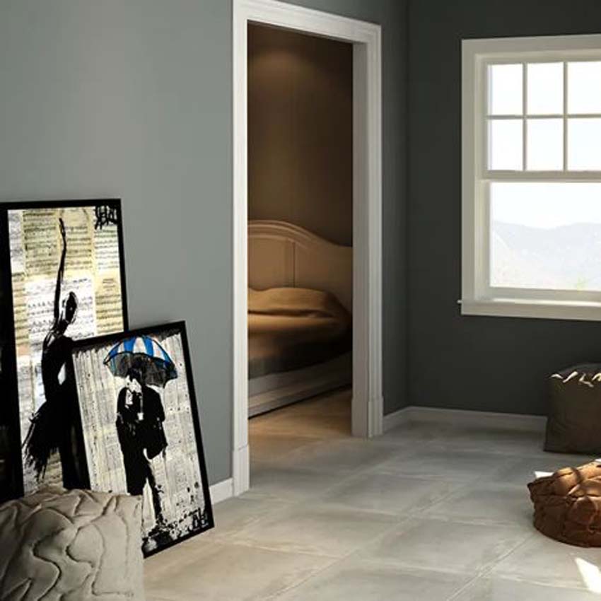 Carrelage de sol et mural District gris 60x60cm