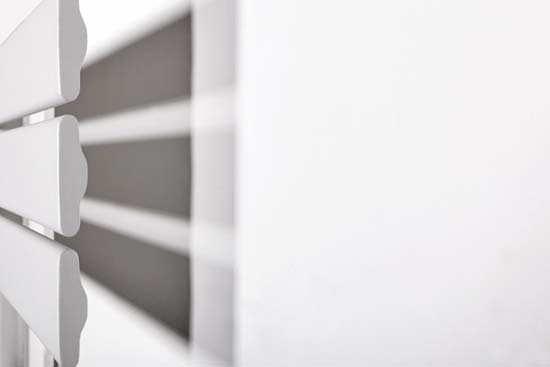 Radiateur sèche-serviette Demi single blanc 160 x 60 cm 766 Watt