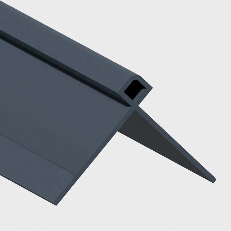 Hoekprofiel FLUX facade 3000x35x35mm anthraciet