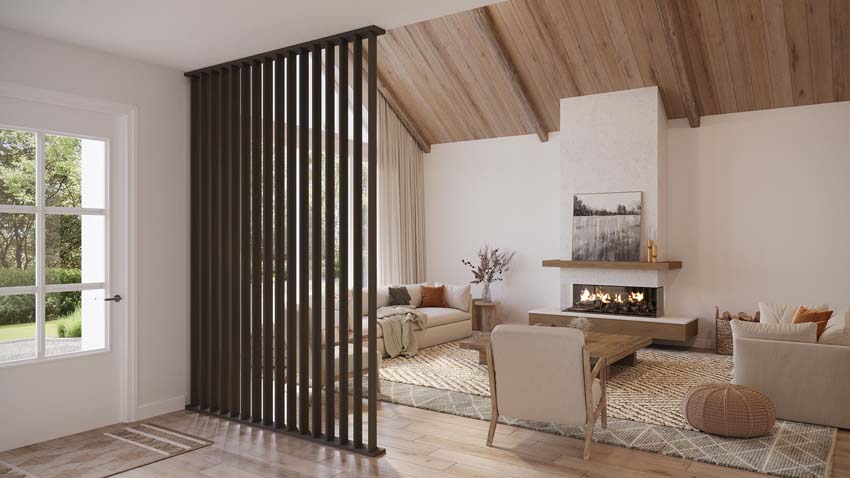 Lamel Line up Separo donkerbruin 12x277x3,6cm