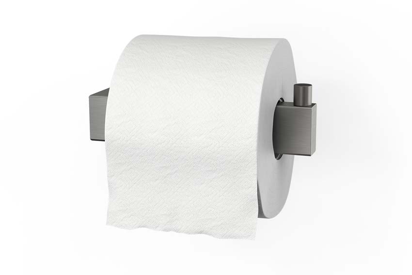 Porte-rouleau Zack Linea graphite ouvert