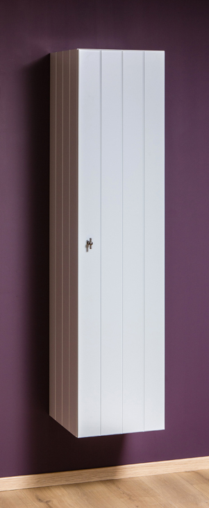 Kolomkast Jack wit hangend 166x40x41,8cm