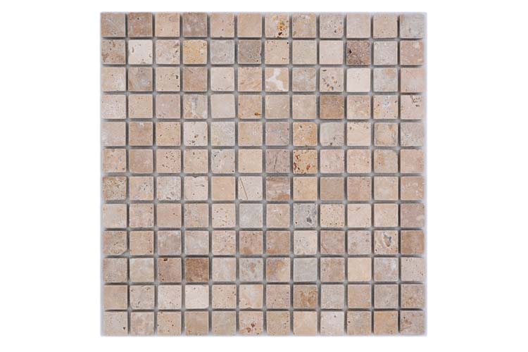 Mosaïque travertin light S 30,5 x 30,5 cm