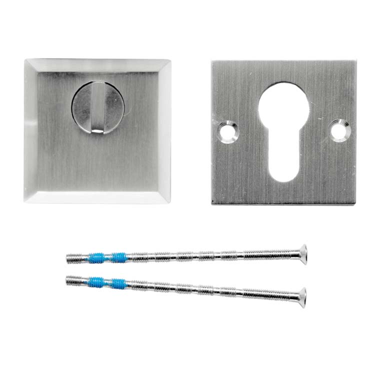 Veiligheidscilinder plaatje vierkant safe inox plus 6mm