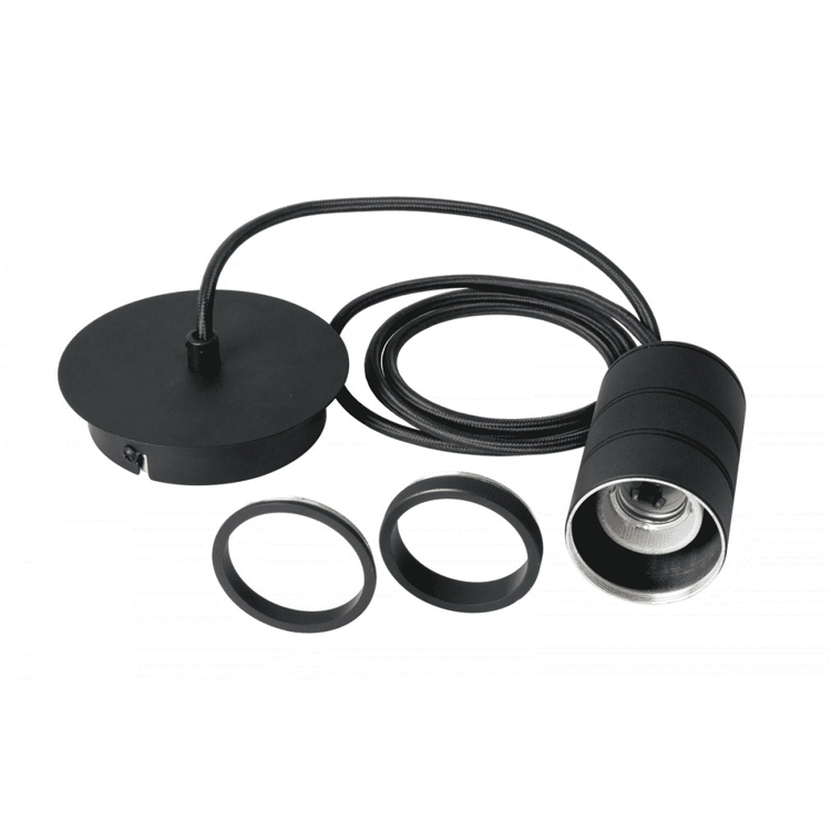 Lustre Retro Noir E27
