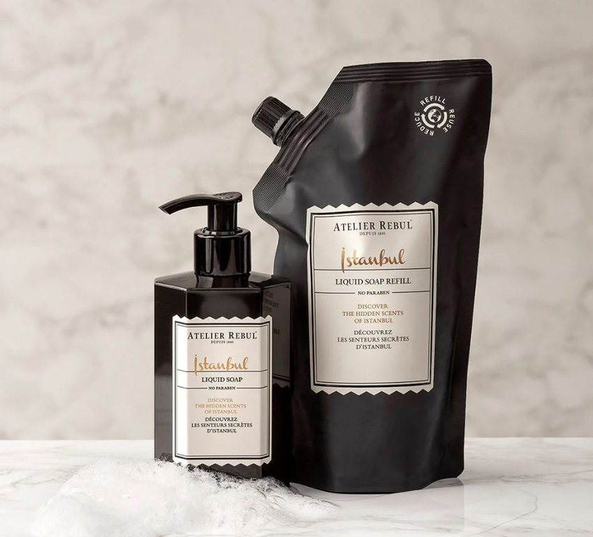 Savon liquide pour les mains recharge Atelier Rebul Istanbul 500ml