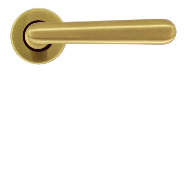 Poignée de porte pro cremona cuivre mat sans rosace