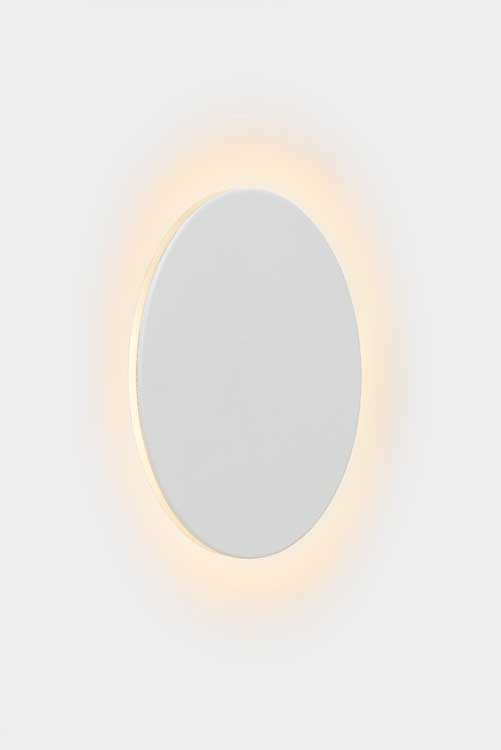 Lucide EKLYPS LED - Wandlamp - Ø 15 cm - LED - 1x6W 3000K - Wit