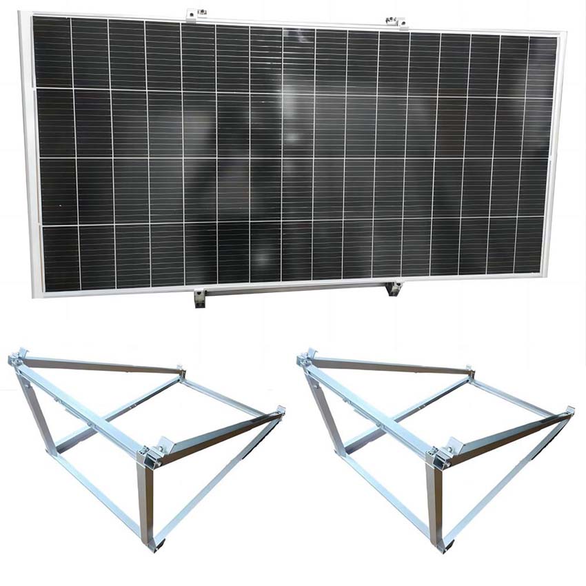 Set van zonnepanelen 600W - plug & play - balkonbevestiging - incl omvormer