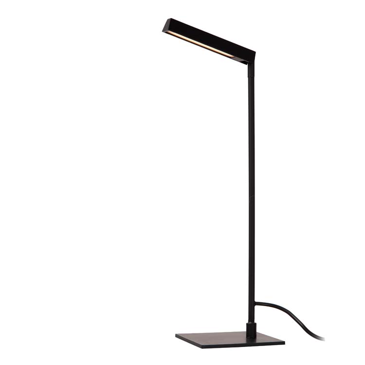 Lucide LAVALE - Tafellamp - LED Dimb. - 1x3W 2700K - Zwart
