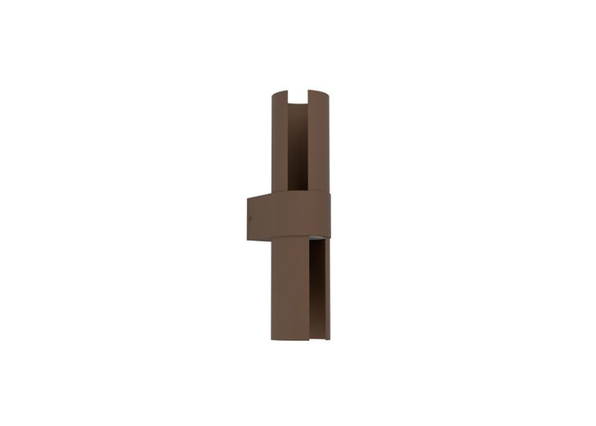 Wandlamp - roestbruin - 8x11x32cm - LED - 1x7W - 2700/4000/6500K - 800lm - IP65