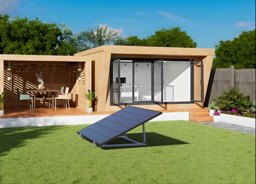 Ensemble de panneaux solaires 800W full black - prêt à lemploi - autonome ou montage sur balcon - convertisseur inclus