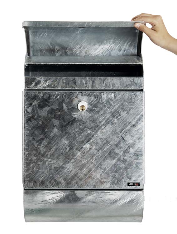 Brievenbus Arnold 9000 thermisch verzinkt 50x35x16cm