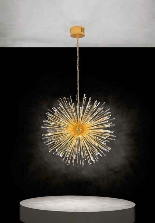 Statement gouden hanglamp