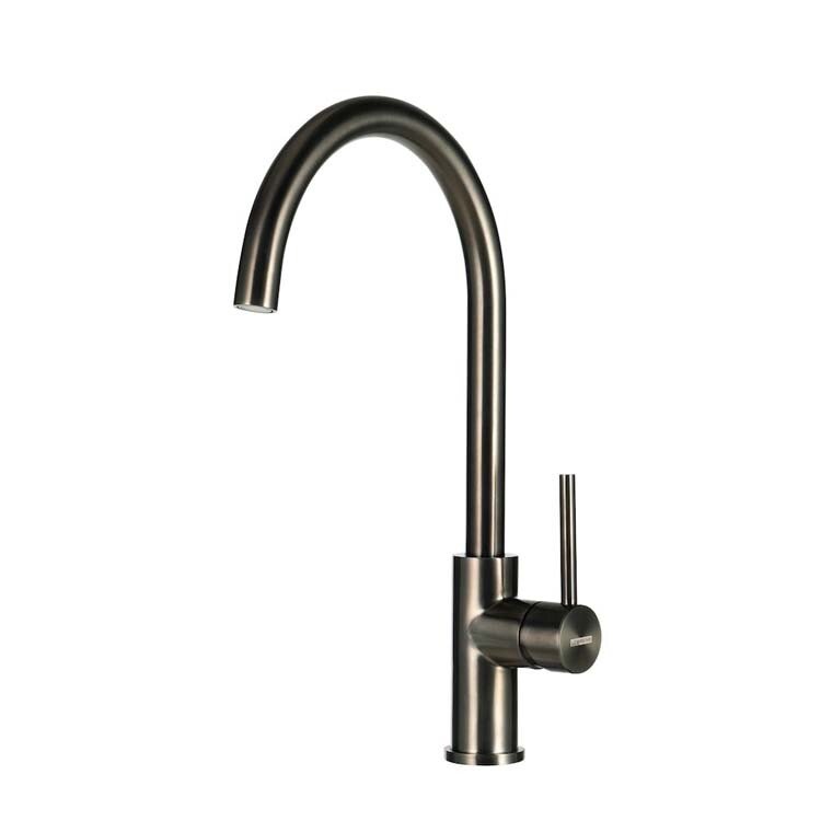 Keukenkraan gunmetal