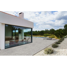 Dalle de terrasse Neo ceppo di gre gris 60x60x2cm - Dalles-terrasse