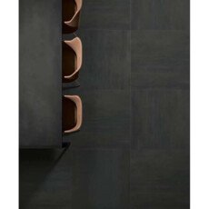 Carrelage de sol Oxide noir rt 80 x 80 cm - Carrelages de sol