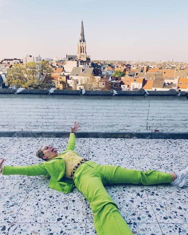 Carrelage d'aspect terrazzo x Eline De Munck