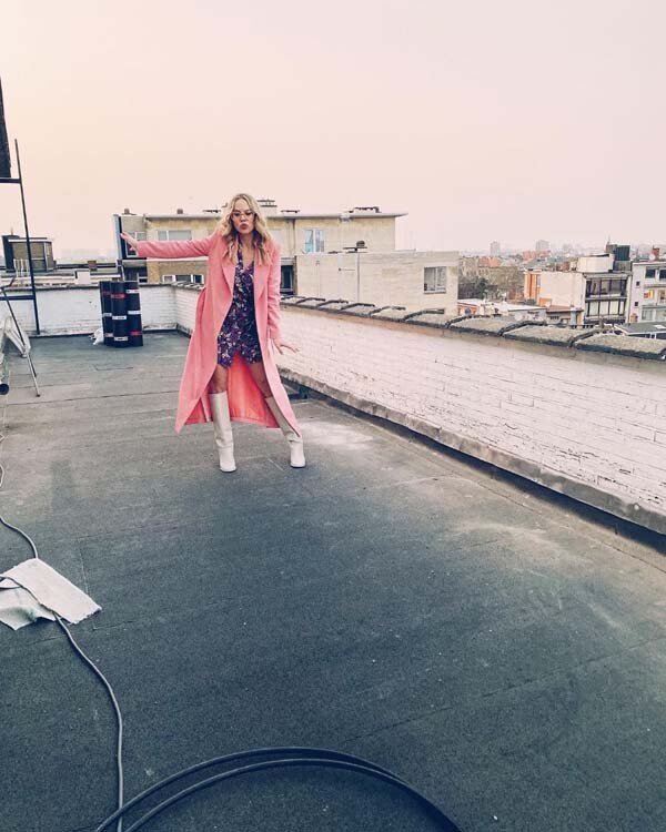 Première photo terrasse Eline De Munck