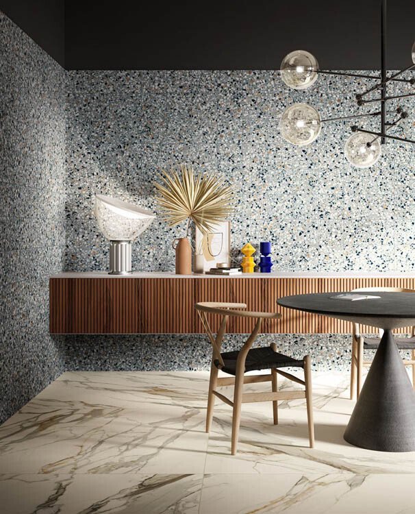 Bleu terrazzo