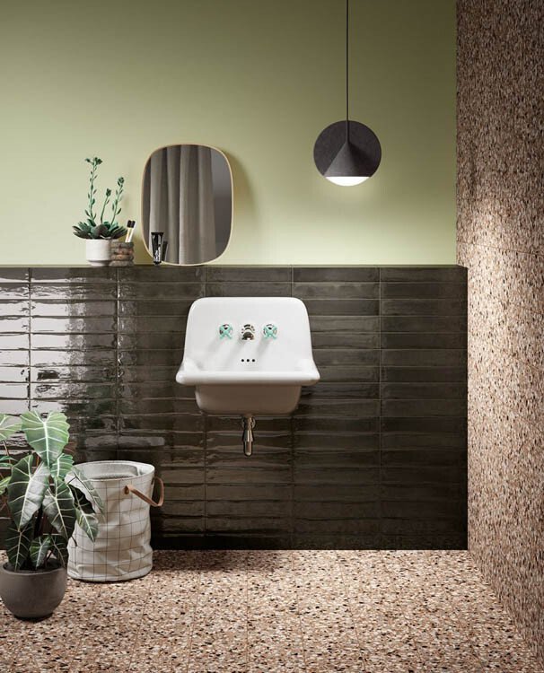 Terrazzo terracotta