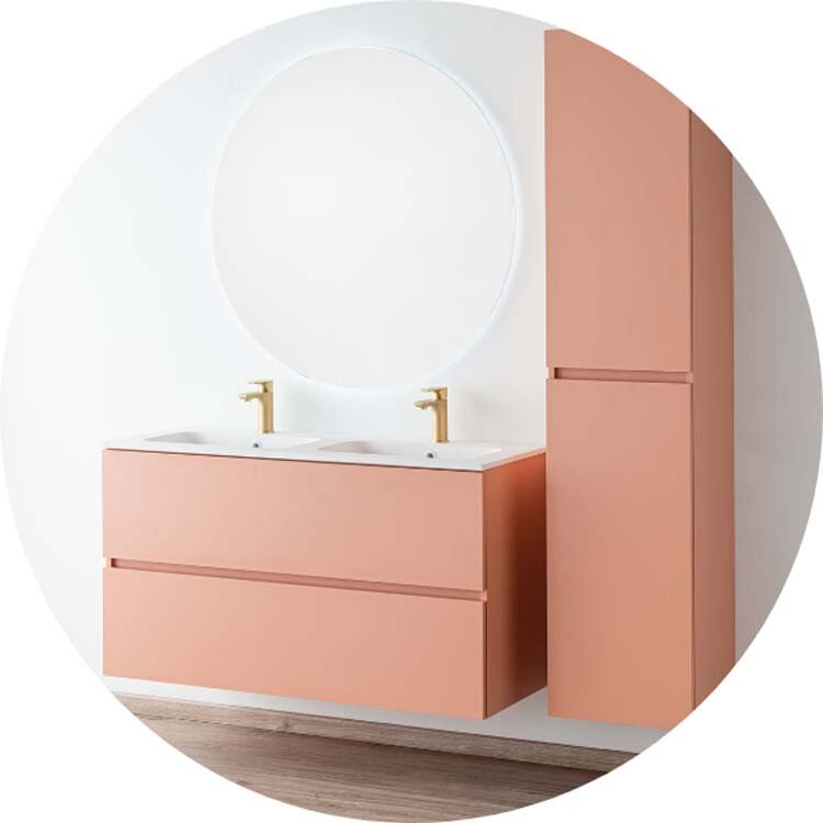 armoire de toilette Puro Blush