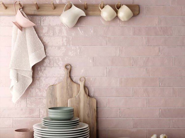 Carreaux roses